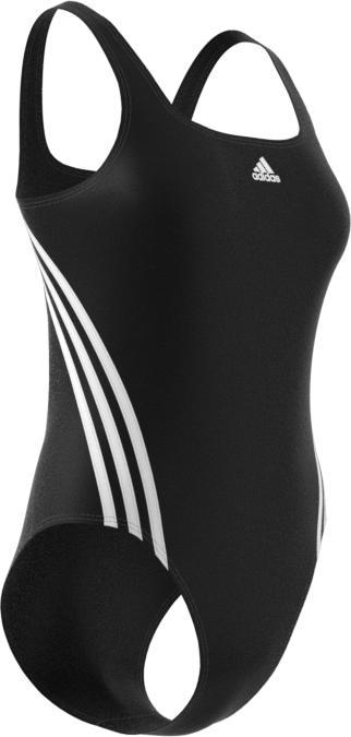 Actual product image adidas 3S SWIMSUIT,BLACK/WHITE BLACK/WHITE Size: 46 (46)