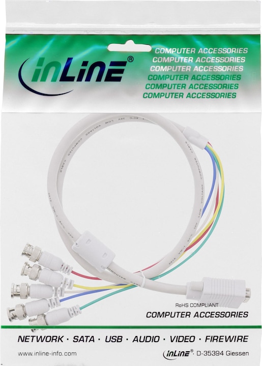 Image du produit InLine VGA — Bnc (5 m, VGA)