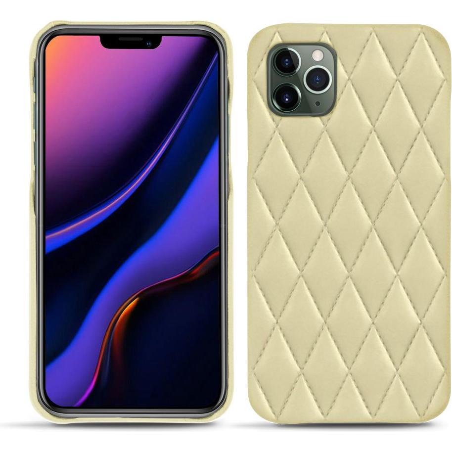 Noreve Lederschutzhülle (Apple iPhone 11 Pro), Smartphone Hülle, Beige