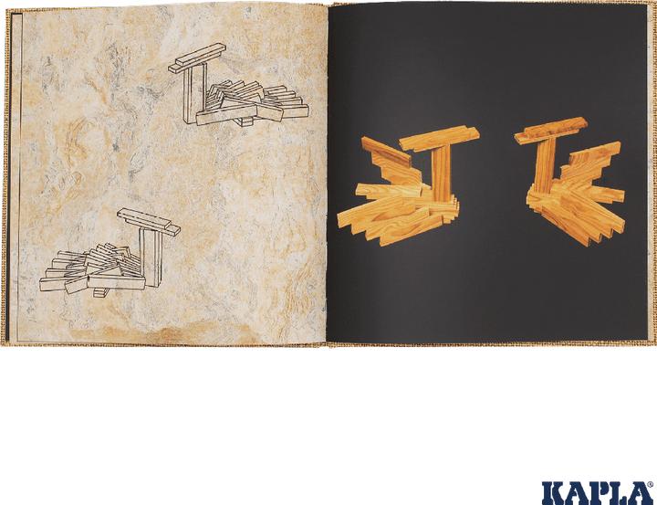 Produktbild Kapla Buch 4 beige