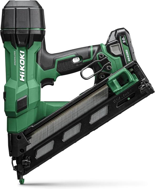 Actual product image Hikoki NT1865DAAWXZ Kabelloser Nagler 18V 15 GAUGE 2x2.0 Ah im HSC IV Koffer (Nail gun)
