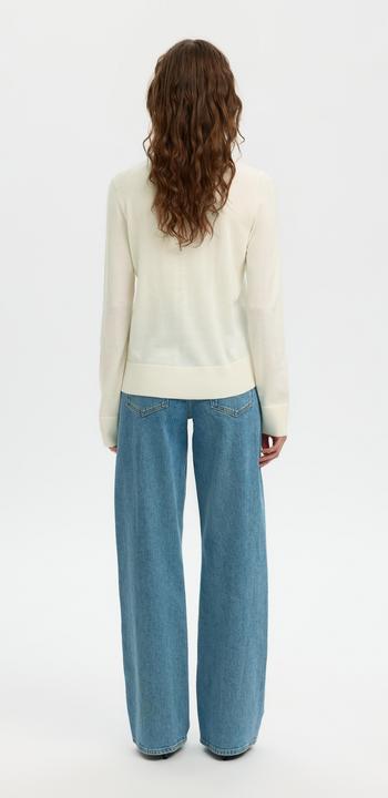 Produktbild Selected Slfthea Ls Knit Merino O-Neck Noos (S)