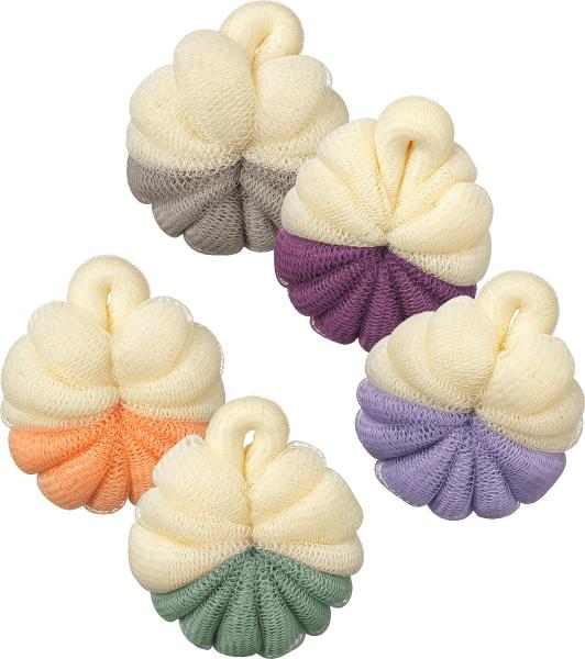 Actual product image dm ebelin Exfoliating massage sponge with loop