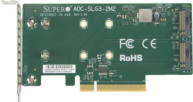 Productafbeelding Supermicro Laagprofiel Riser Kaart