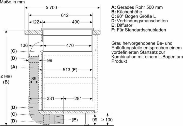 Produktbild Neff Z861KR2 Vorzugsverrohrung