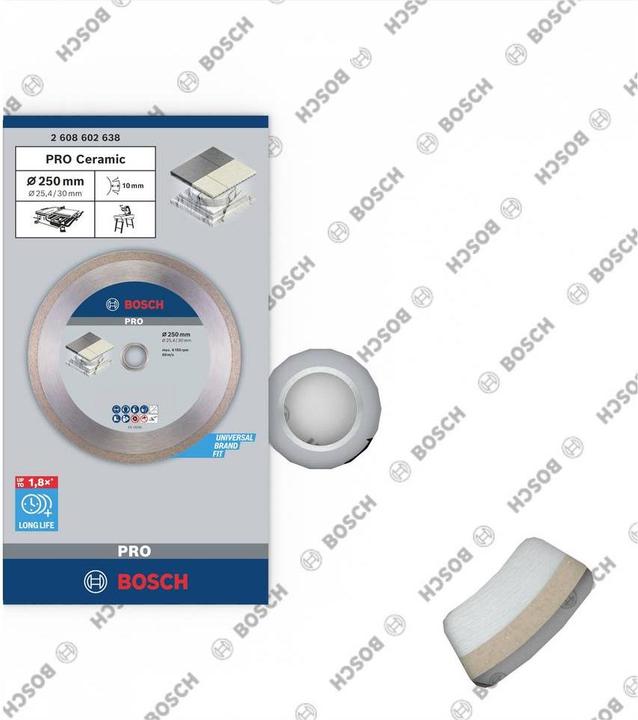 Produktbild Bosch Professional Zubehör PRO Ceramic Diamanttrennscheibe, 250 x 30/25,4 mm