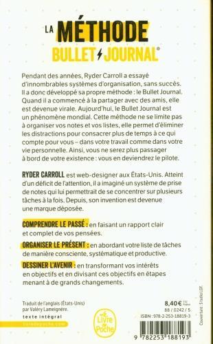 Image du produit La méthode bullet journal (Français, CarrollRyder, 2020)