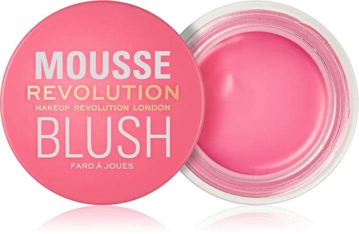Makeup Revolution Blush Mousse Blush 6 g - Shade: Squeeze Me Soft Pink (Soft Pink)