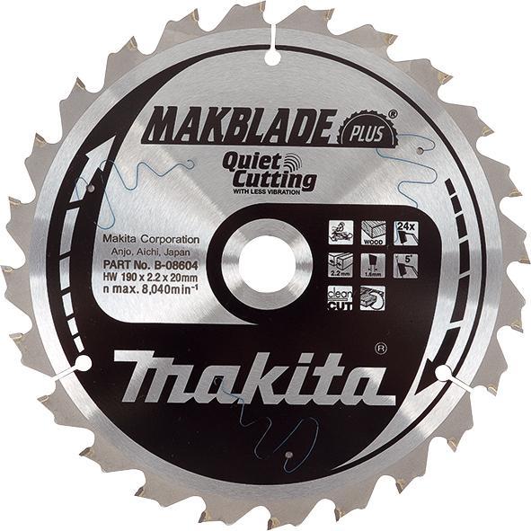 Makita, Sägeblatt, B-08698 TCT Säge 260X2.3X30mm 5° T60 MAKBLADE PLUS