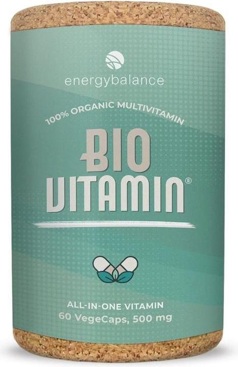 Immagine prodotto Energybalance Multivitaminico organico equivalente al cibo 500mg (60 Pezzo/i, Pillole, 500 g)