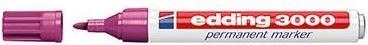 Actual product image Edding Permanent Marker 3000 (Red, Violet, 1.50 mm, 1 x)