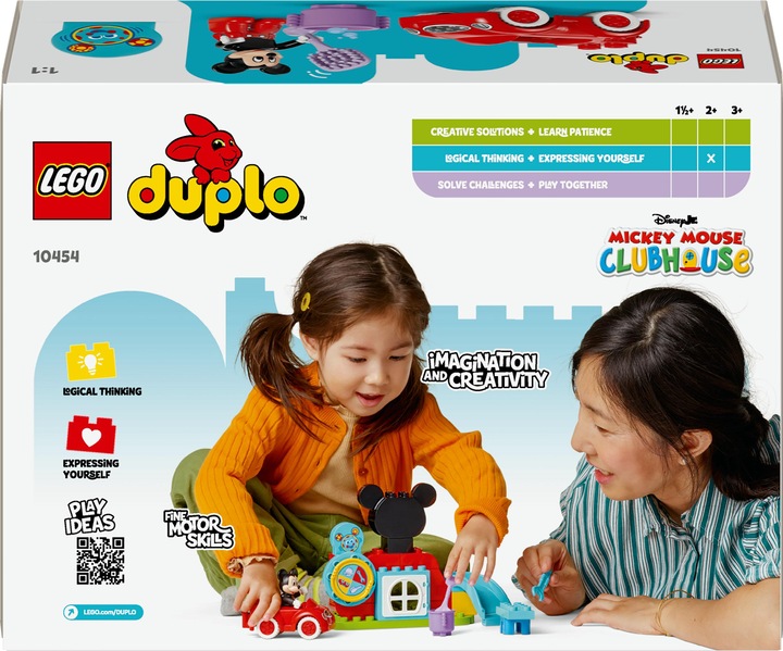 Image du produit LEGO Mickys Clubhaus und Auto (10454)
