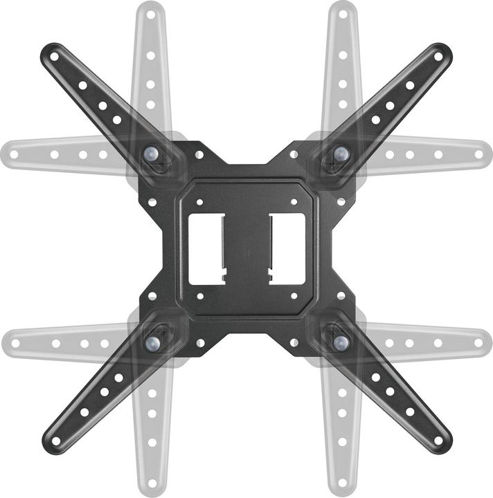 Actual product image Manhattan TV-Wandhalterung mit beweglichem Schwenkarm 23-55" (Wall, 30 kg, 23" - 55")