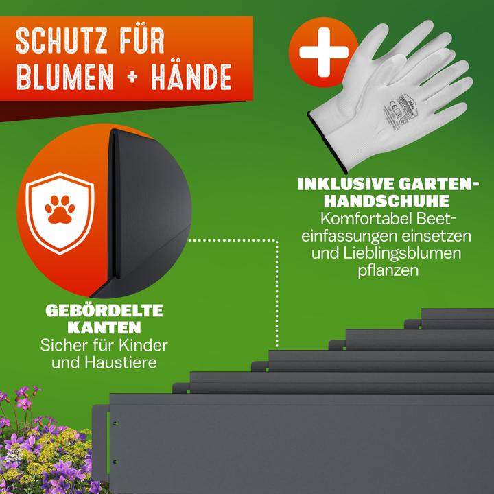 Image du produit Gardebruk Bordure de jardin métal (2500 cm)