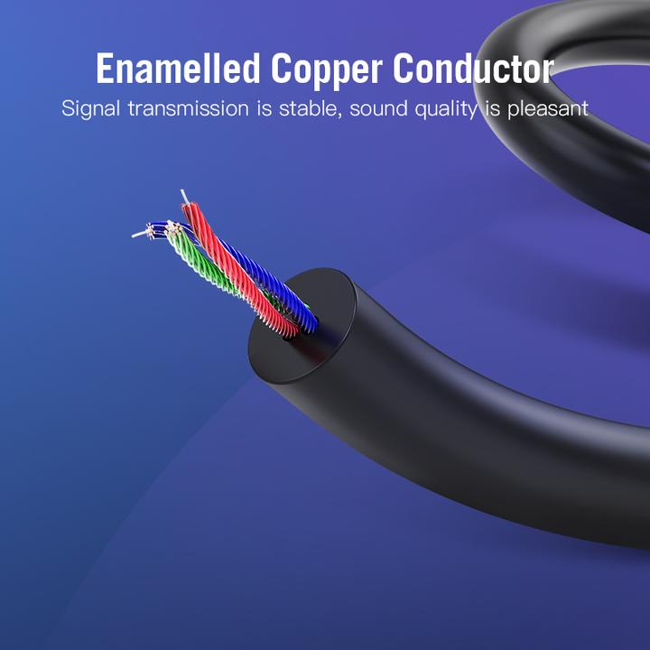 Produktbild Vention 3.5mm Klinke – 2.5mm Klinke (0.50 m, 2.5mm, 3.5mm Klinke (AUX))
