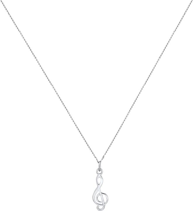 Immagine prodotto Elli mit Notenschlüssel Anhänger (Argento, 45 cm)