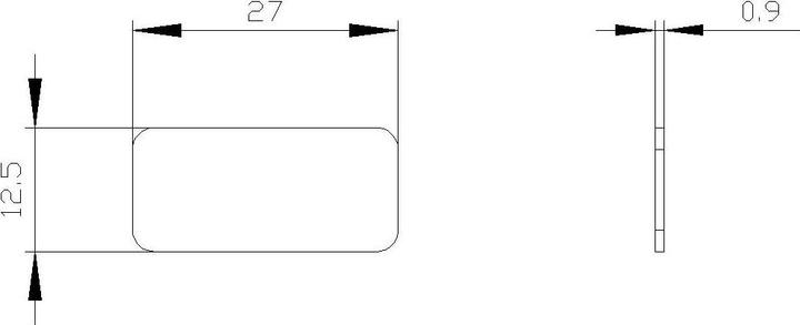 Actual product image Siemens Labelling plate bw rectangular HAND AUTO 3SU1900-0AC16-0DB0