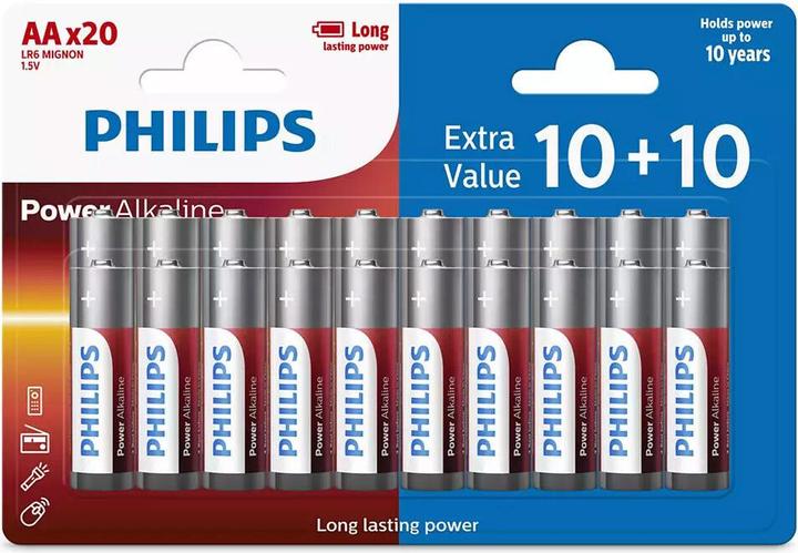 Produktbild Philips Battery (20) LR6/AA (20 Stk., AA)