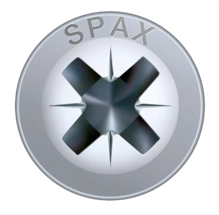 Immagine prodotto Spax Rueckwandkopf Kreuzschlitz Z2 Vollgewinde Wirox (1000 Viti per pezzo)