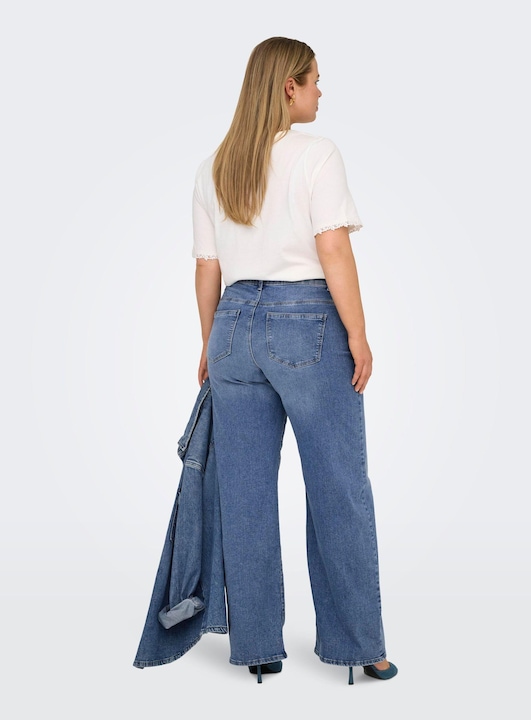 Immagine prodotto Only CARSALLY Mittlere Taille Weiter Beinschnitt Jeans Jeans mit weitem Bein (54)