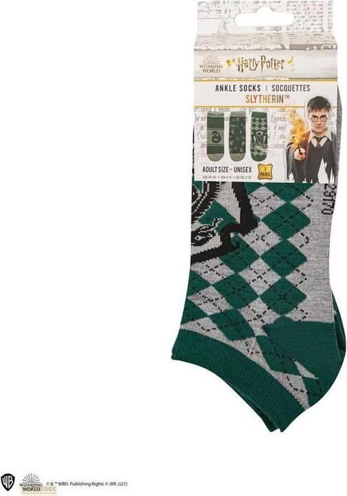 Image du produit Cinereplicas Harry Potter: Slytherin(3 Paires) (Lot de 3, 40)