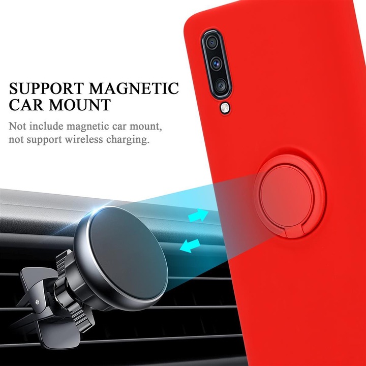 Immagine prodotto Cadorabo Custodia in silicone TPU Liquid Ring Cover (Samsung Galaxy A70S, Samsung Galaxy A70)