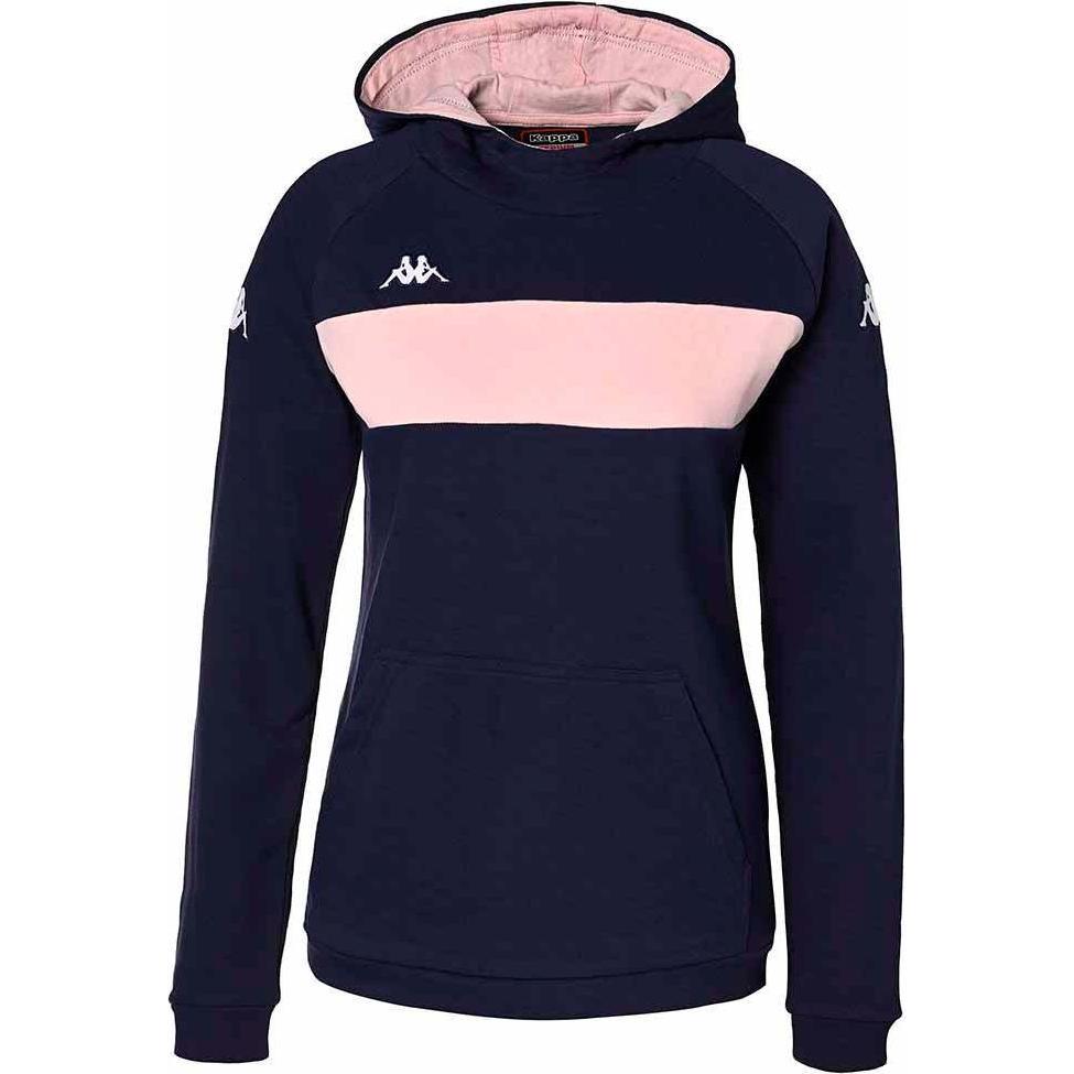 Kappa, Damen, Pullover, Daccia, Blau, Pink, (XL)