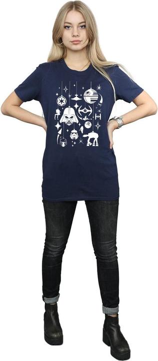 Produktbild Star Wars Christmas Decorations TShirt (XL)