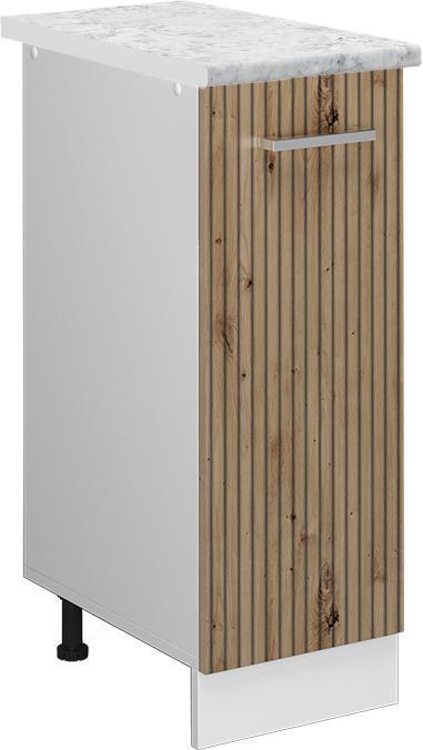 Artisan Eiche, Marble-Weiss, Weiss