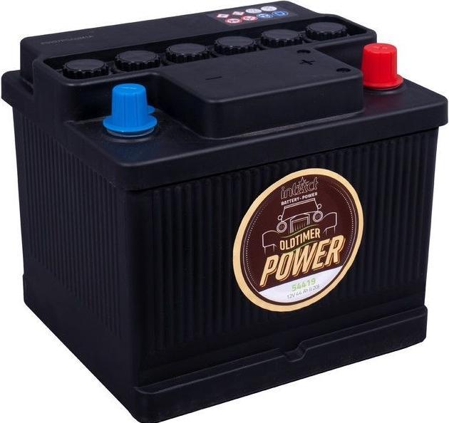Actual product image Intact Oldtimer-Power 44Ah 12V Oldtimer Battery 54419 without battery acid (12 V, 44 Ah)
