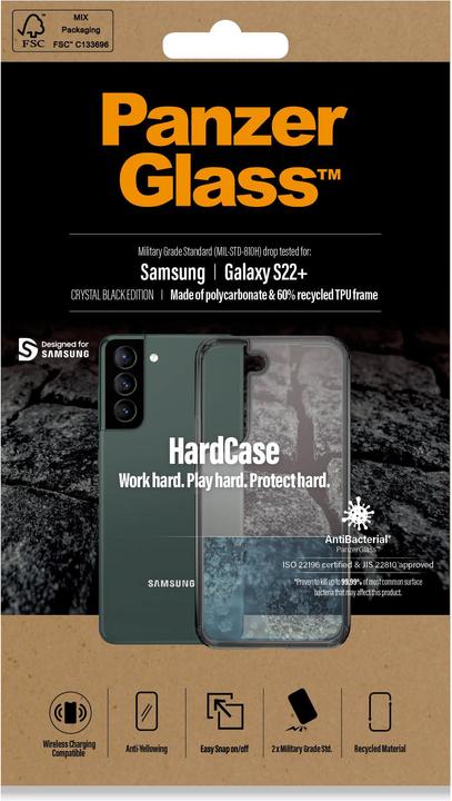 Actual product image PanzerGlass Back Cover HardCase AB Galaxy S22+ 5G Transparent (Samsung Galaxy S22+)