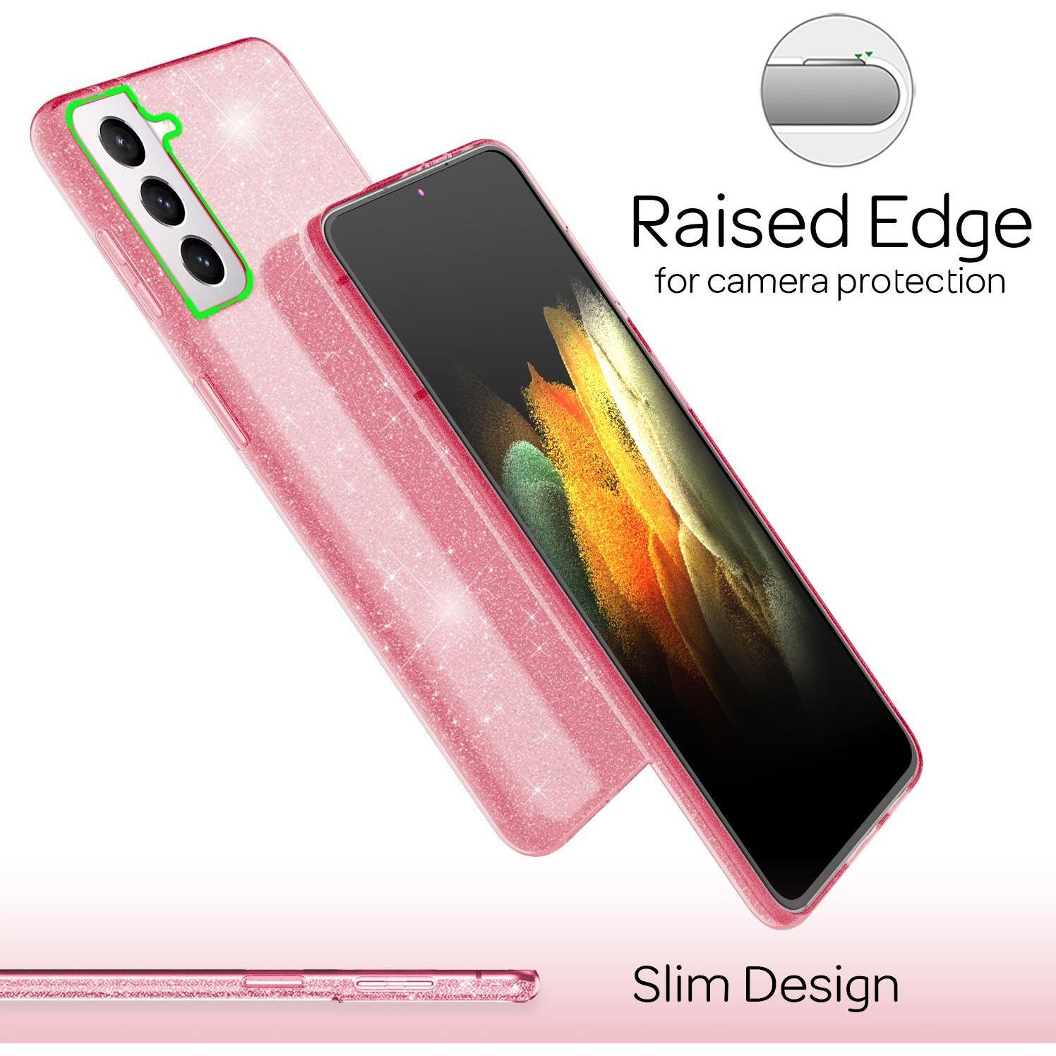 Thumbnail - Nalia Handyhülle (Samsung Galaxy S21+), Smartphone Hülle, Pink