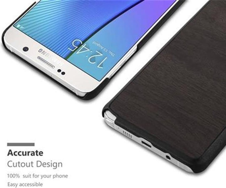 Immagine prodotto Cadorabo Copertina rigida Copertina di legno (Samsung Galaxy Note 5)