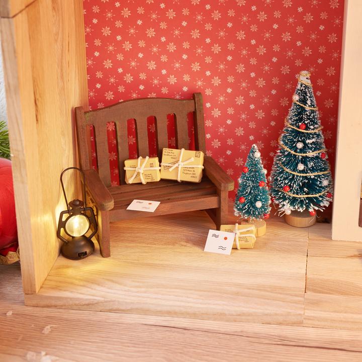 Image du produit VBS Banc miniature "Lars", 2 places (6 x 8.5 x 8.5 cm)