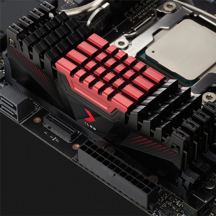 Produktbild PNY 2x, DD4 CL16 (2 x 8GB, 2666 MHz, DDR4-RAM, DIMM)