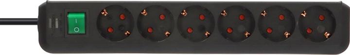 Actual product image Brennenstuhl Eco-Line (6x, CEE 7/3, 1.50 m)