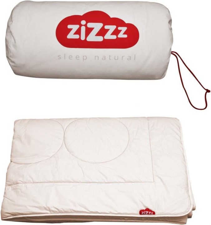 Zizzz Piumino per bambini con imbottitura in lana svizzera (100 x 135 cm)