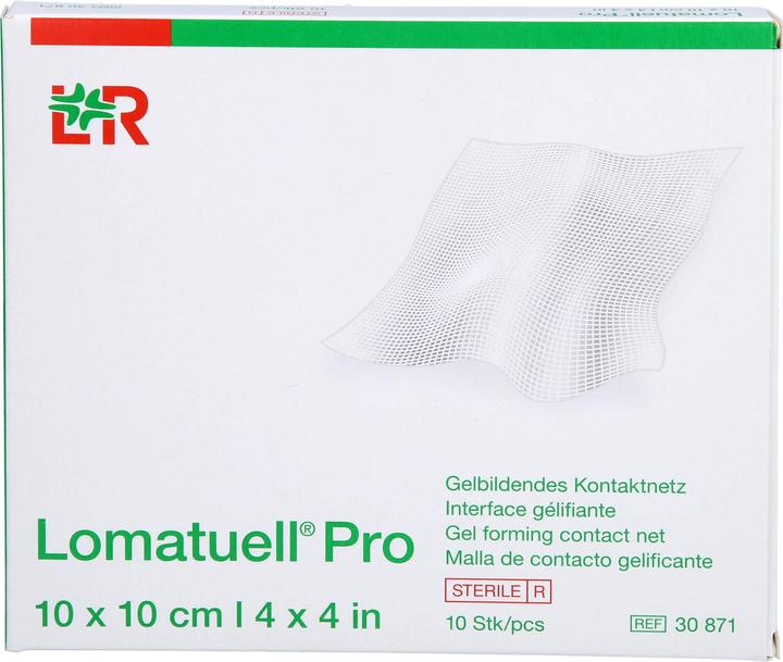 Lohmann & Rauscher Lomatuell Pro 10x10cm Ster, 10 St VER