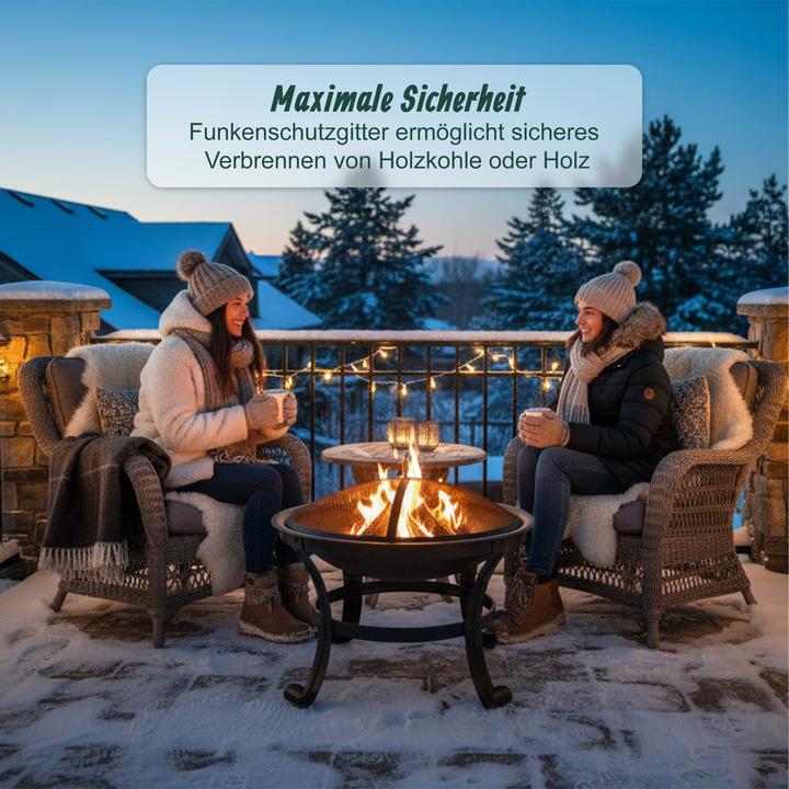 Produktbild Relaxdays Feuerschale (55 cm)