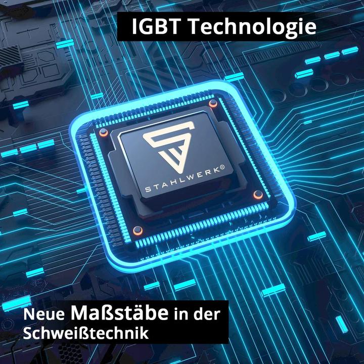 Actual product image Stahlwerk Shielding gas welder AC/DC TIG 200 Pulse Pro Digital Fully equipped