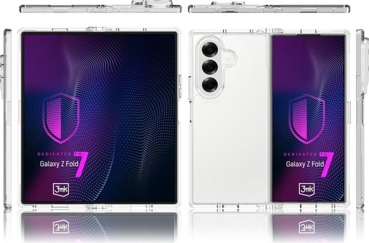 Produktbild 3MK Armor Case für Samsung Galaxy Z Fold 7 - Transparent (Samsung Galaxy Z Fold7)