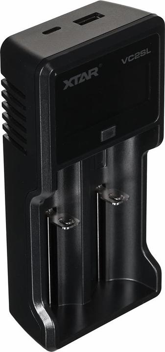 Actual product image Xtar VC2SL Batterieladegerät für Batterien Li-Ion / Ni-MH / Ni-CD 18650 (1 pcs., A, AA, AAA, AAAA, C, D, Chargers without battery)