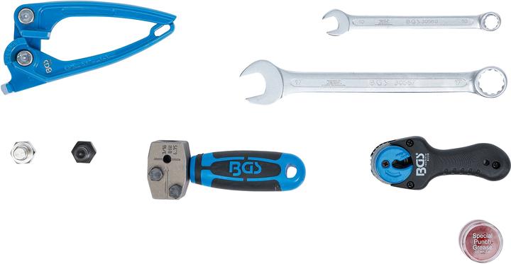 Actual product image BGS Flaring, bending & cutting tool set