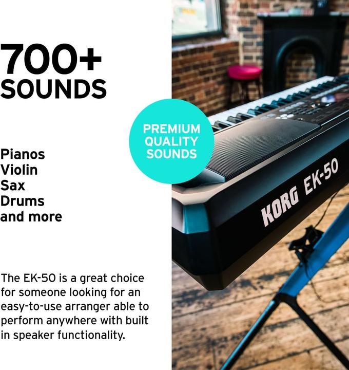 Produktbild Korg EK-50 (61 Tasten)