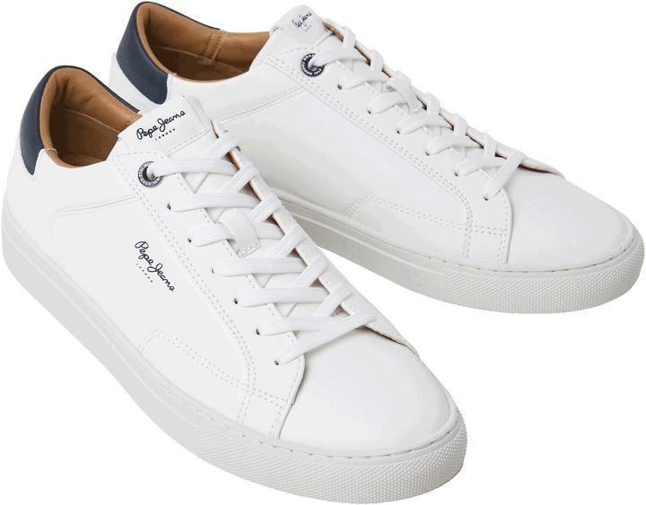 Produktbild Pepe Jeans Herren Sneaker Joe Basic Weiss (42)