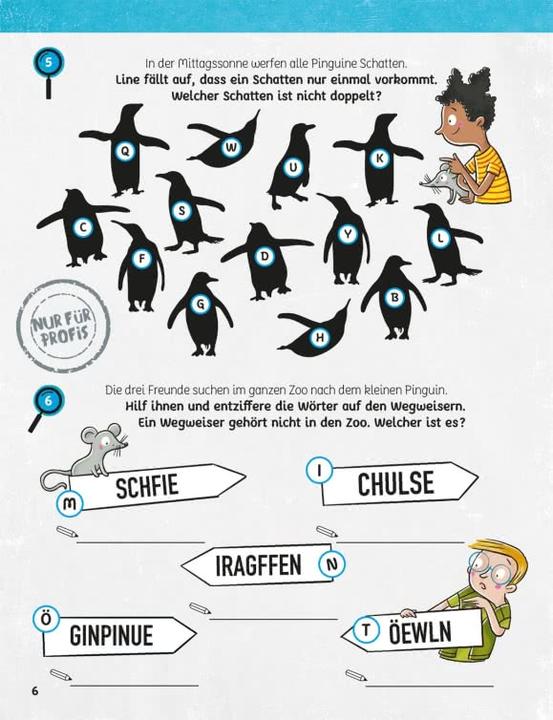 Produktbild Das dicke Detektiv-Rätselbuch (Deutsch, Isabel Grosse Holtforth, 2025)