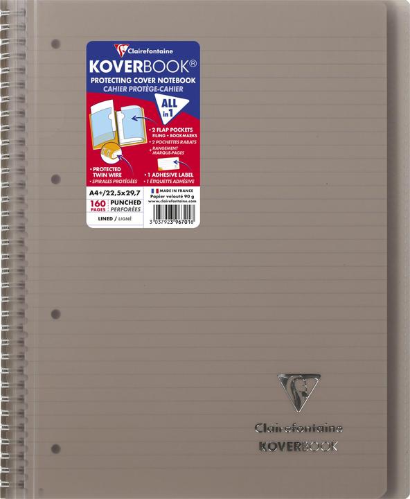 Actual product image Clairefontaine Koverbook (A4+, Lined, Hardcover)