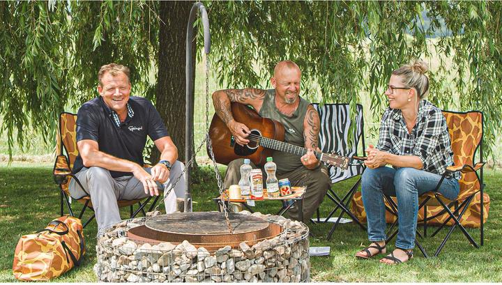 Produktbild Inveno Camping-Sitzgarnitur Zebra 3er