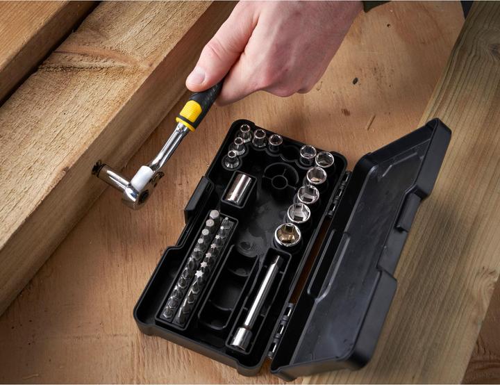 Actual product image Stanley MT compact set, 37 pieces (1/4")