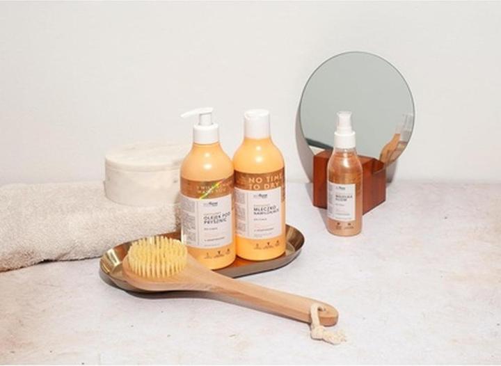 Produktbild SoFlow So!Flow Juicy Orange & Cardamom Sensual Body Milk mit nährenden Mandel- und Sonnenblumenölen für (Körpermilch, 250 ml)